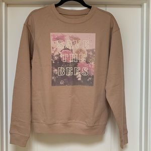 Fleurish Save The Bees Sweatshirt